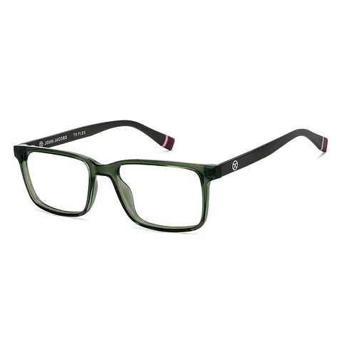 Green Full Rim Rectangle